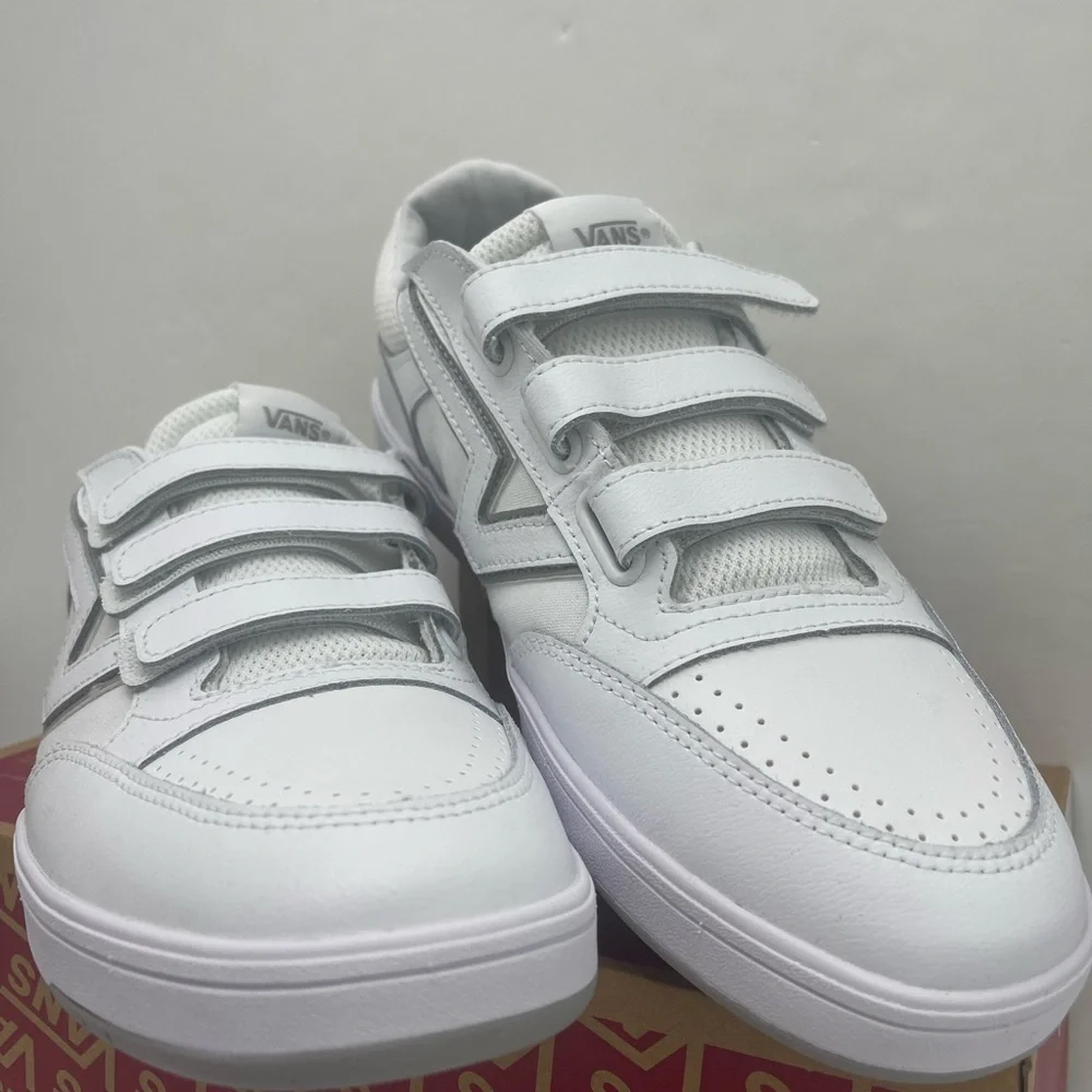 Vans Men’s Lowland Cc Velcro 
Sport True White/Drizzle Sneakers 
VN000CRJXP3 - Picture 3 of 16